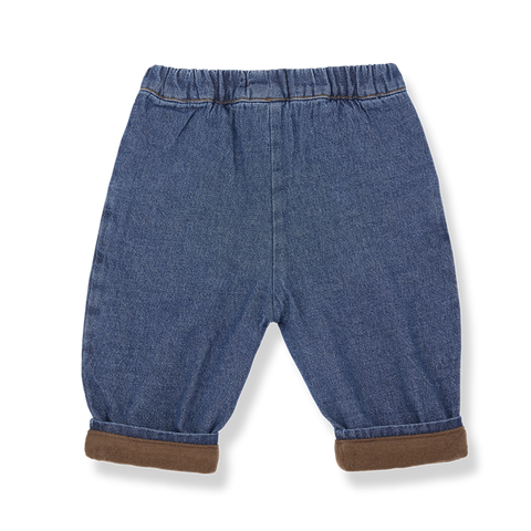 1 + in the family（ワンモア イン ザ ファミリー） 2025AW SIGRID -denim-  lined pants パンツ