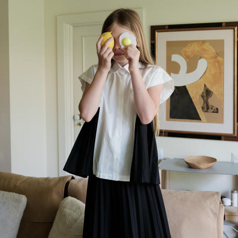 WOLF&RITA（ウルフアンドリタ） 2026SS SILVINA SKIRT -ash- プリーツスカート