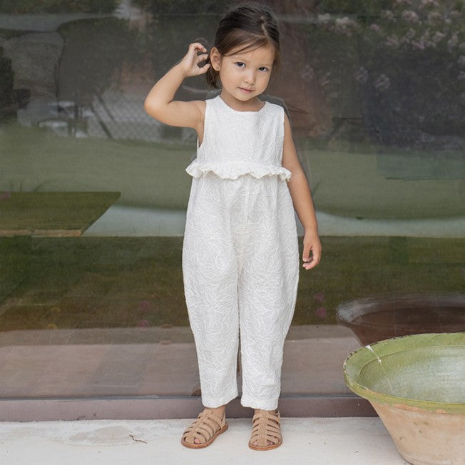 marlowandmae ホワイトロンパース サイズ1 ロンパース bodysuits 1 pintuck white