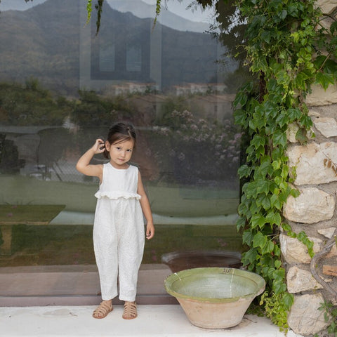 1 + in the family（ワンモア イン ザ ファミリー） 2026SS  SIURANA -off-white- ジャガードジャンプスーツ