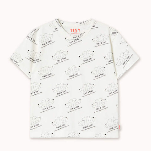 【drop1】TINYCOTTONS / タイニーコットンズ 2026SS TINY & TINY KNITTED TEE 半袖Tシャツ