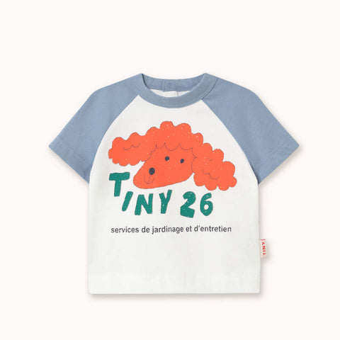 【drop1】TINYCOTTONS / タイニーコットンズ 2026SS RED DOG GRAPHIC BABY TEE ベビー半袖Tシャツ