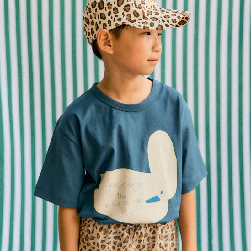 drop1】TINYCOTTONS / タイニーコットンズ 2026SS SWAN GRAPHIC TEE