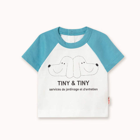【drop1】TINYCOTTONS / タイニーコットンズ 2026SS TINY&TINY GRAPHIC BABY TEE ベビー半袖Tシャツ
