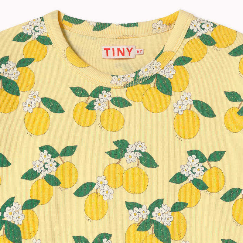 drop1】TINYCOTTONS / タイニーコットンズ 2026SS ORANGES RIB TEE