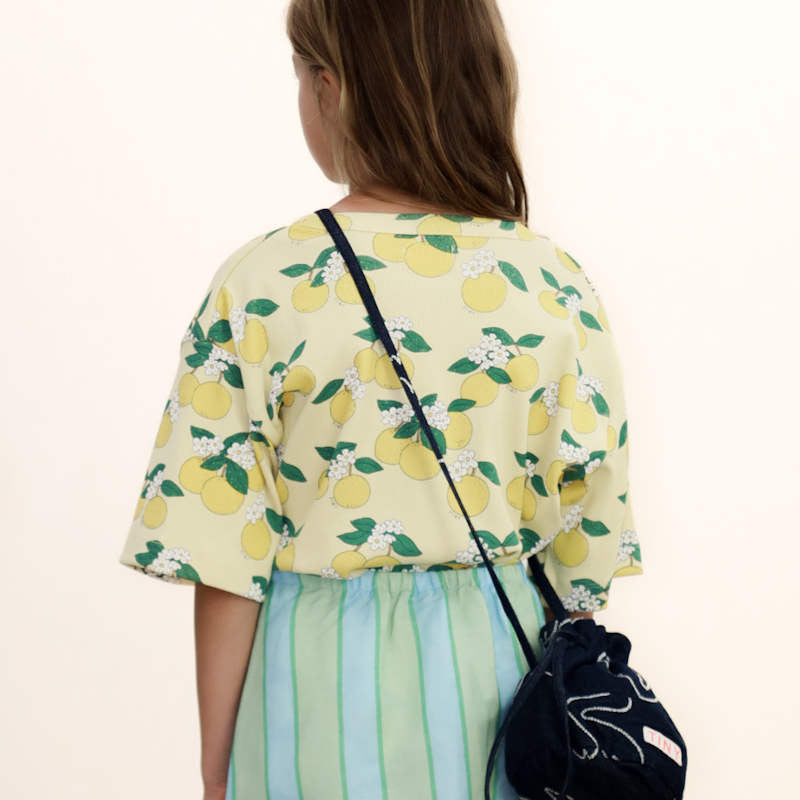 drop1】TINYCOTTONS / タイニーコットンズ 2026SS ORANGES RIB TEE