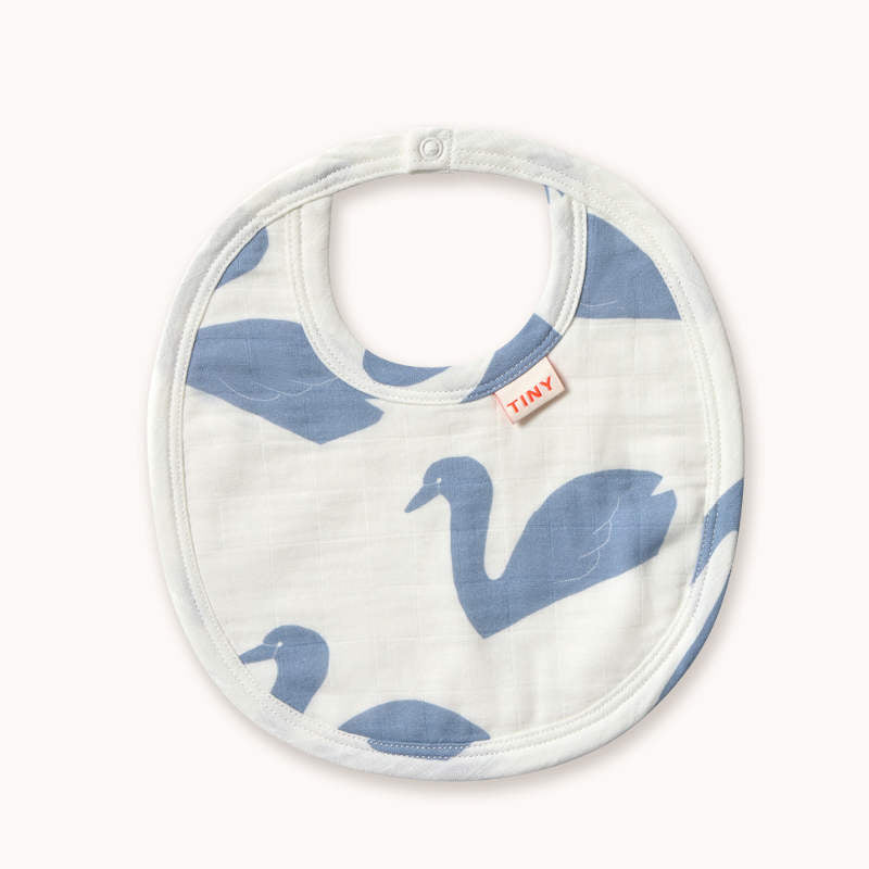 TINYCOTTONS / タイニーコットンズ 2026SS BIG SWANS BIB スタイ、ビブ