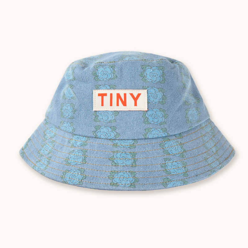 TINYCOTTONS / タイニーコットンズ 2026SS BLUE FLOWERS BUCKET HAT