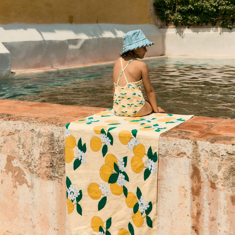 TINYCOTTONS / タイニーコットンズ 2026SS ORANGES TOWEL 大判タオル