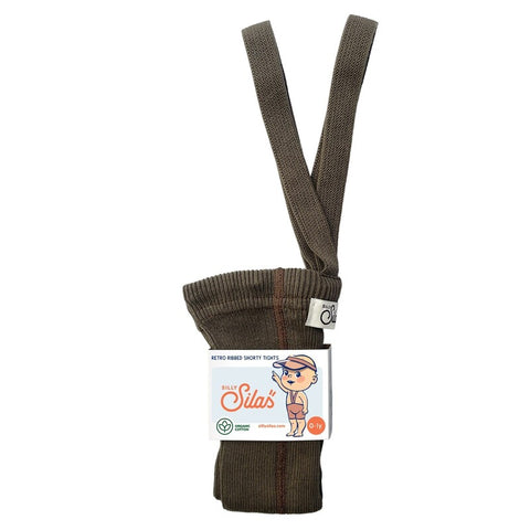 508. Silly Silas（シリーサイラス） Shorty Tights Seaweed Brown ショーティータイツ  シーウィードブラウン