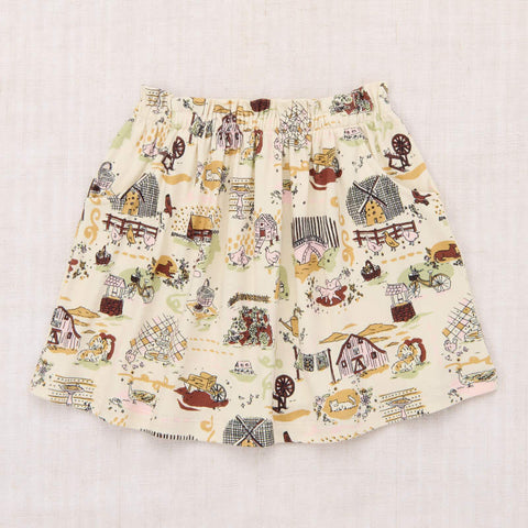【D2】Misha&Puff（ミーシャアンドパフ）2026SS SADIE SKIRT -MARZIPAN STORYLAND- キッズスカート