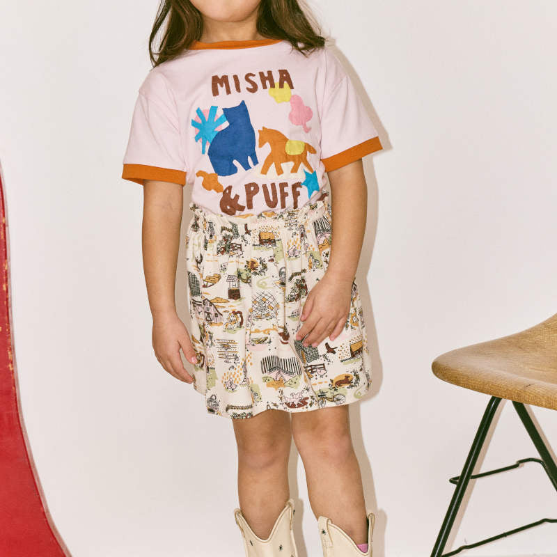 【新品タグ付き】misha&puff MiraTop 3y Last 1!! 60%Off!! Misha and Puff◇ Feather Jenny Tank◇ Nile