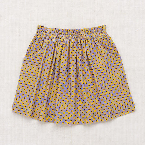 【D2】Misha & Puff（ミーシャアンドパフ）2024SS Sadie skirt フレアスカート  Pewter Flower Dot