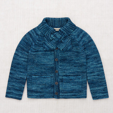 ・Misha&amp;Puff 2024AW Scout Cardigan -Ocean Space Dye- Kids' cardigan