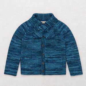 ・Misha&Puff（ミーシャアンドパフ）2024AW Scout Cardigan -Ocean Space Dye- キッズカーディガン