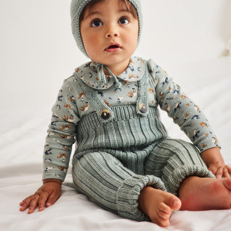 Misha&Puff ジャンプスーツ　サーカス　ロンパース D1】Misha&Puff（ミーシャアンドパフ）2026aw Baby Petit Collar