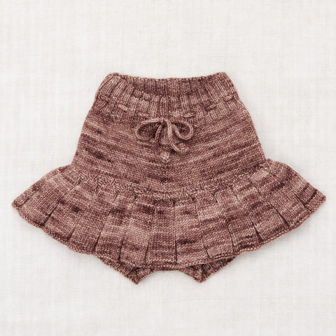 【D1】Misha&Puff（ミーシャアンドパフ）2025AW Skating Pond Skirt -Affogato- スケーティングポンドスカート