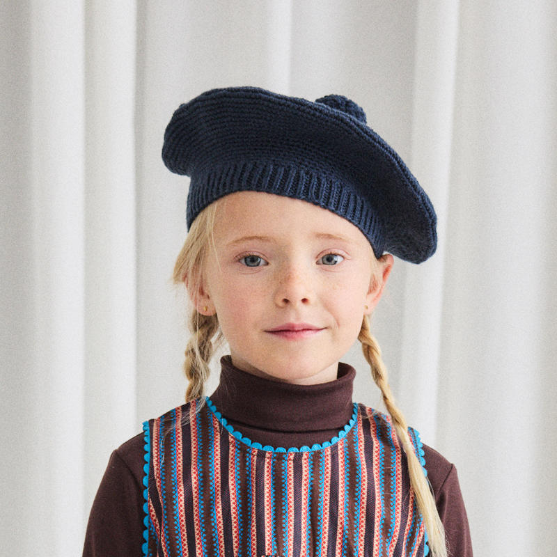 D1】Misha&Puff（ミーシャアンドパフ）2025AW Crochet Beret