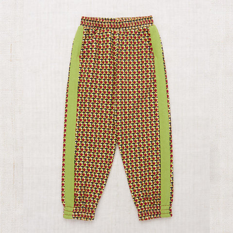 【D2】Misha&Puff（ミーシャアンドパフ）2024AW Sport Pant - Sprig Berry Lattice- リラックスパンツ