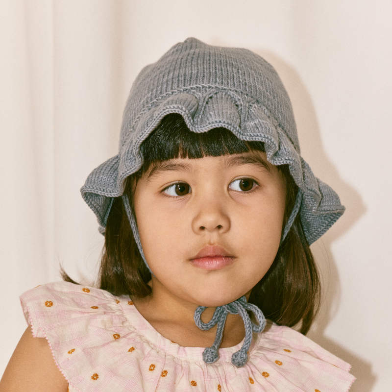 帽子 misha&puff Starling Sunhat 4-6y D2】Misha&Puff（ミーシャアンドパフ）2026SS STARLING SUNHAT -DOVE