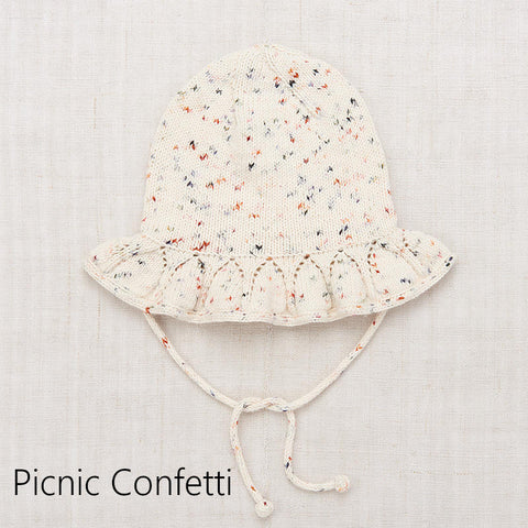 【2/9まで送料無料】Misha&Puff（ミーシャアンドパフ）2025SS  Starling Sunhat -Picnic Confetti- サンハット、帽子（キッズ）