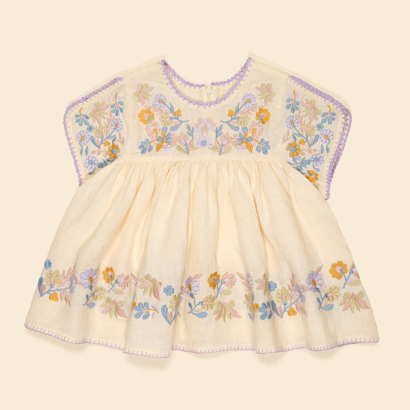 High Summer】Apolina（アポリナ）2026SS Stevie Blouse - Cream