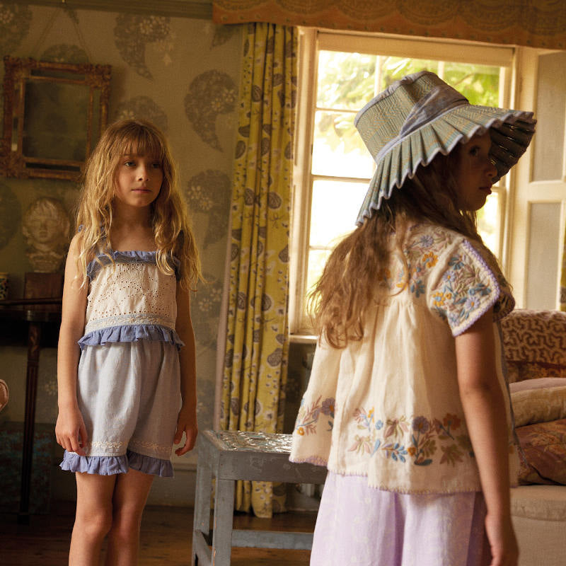 High Summer】Apolina（アポリナ）2026SS Stevie Blouse - Cream