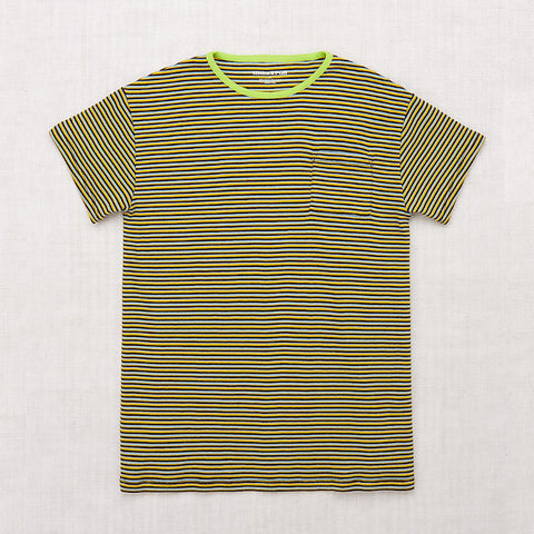 Misha & Puff（ミーシャアンドパフ）2024SS T-Shirt Dress -Bark Stripe- Tシャツドレス、ワンピース