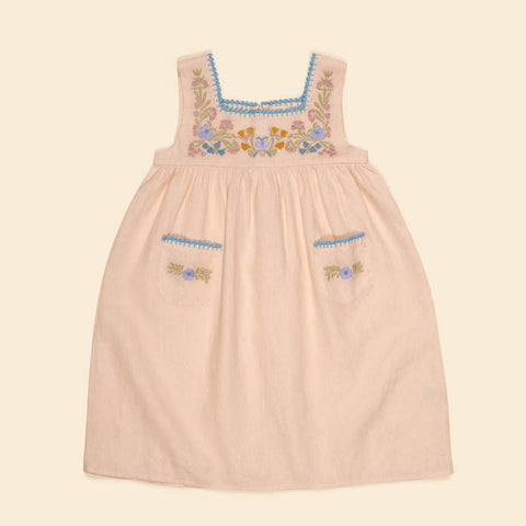 Apolina 2024AW Mia Dress - Almond - Kids Dress