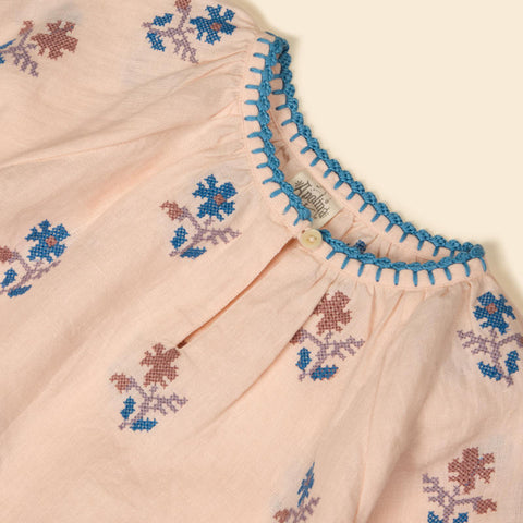 Apolina 2024AW Mia Dress - Almond - Kids Dress