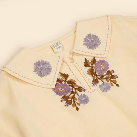 Apolina 2024AW Mia Dress - Almond - Kids Dress