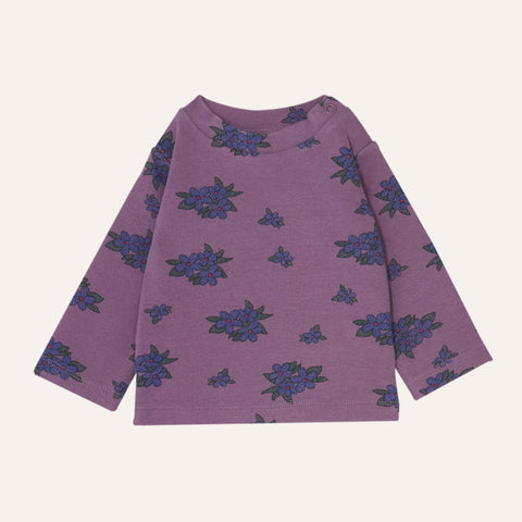 The Campamento 2024AW FLOWERS LONG SLEEVES BABY TSHIRT Floral long sleeve top