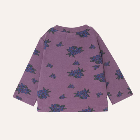 The Campamento（カンパメント） 2024AW FLOWERS LONG SLEEVES BABY TSHIRT 花柄長袖トップス