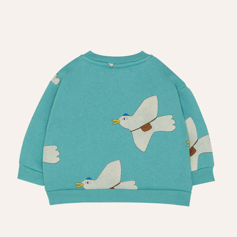 The Campamento 2024AW PIGEONS ALLOVER BABY SWEATSHIRT Baby sweatshirt