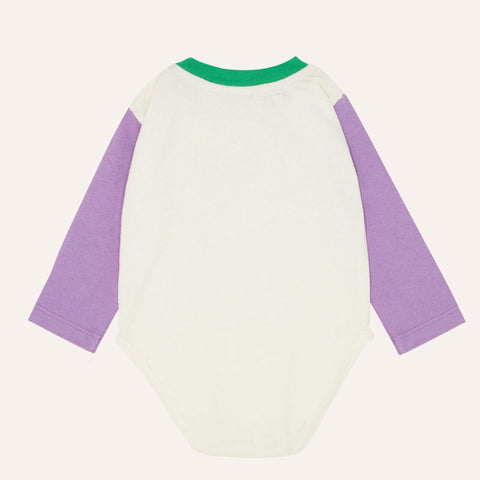 The Campamento（カンパメント） 2024AW ELEPHANT LONG SLEEVES BABY BODY ゾウ柄長袖ロンパース