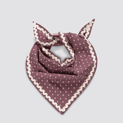 Little Cotton Clothes（リトルコットンクローズ）2026AW Scarf in Sugarplum Floral スカーフ、ファッション小物