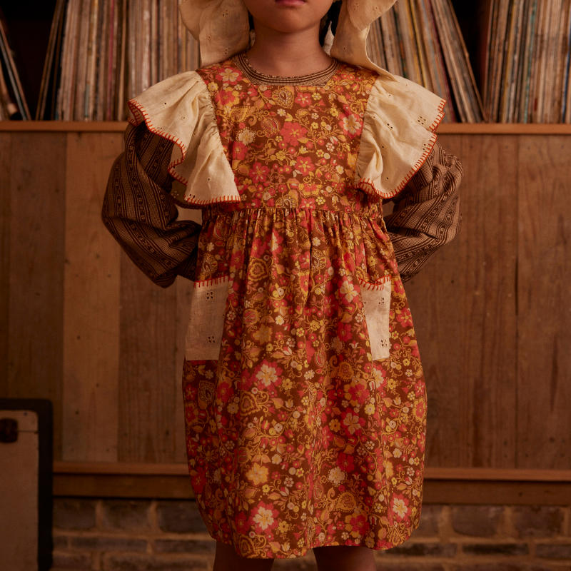 Apolina（アポリナ）2025AW Ursina Embroidered Pinafore