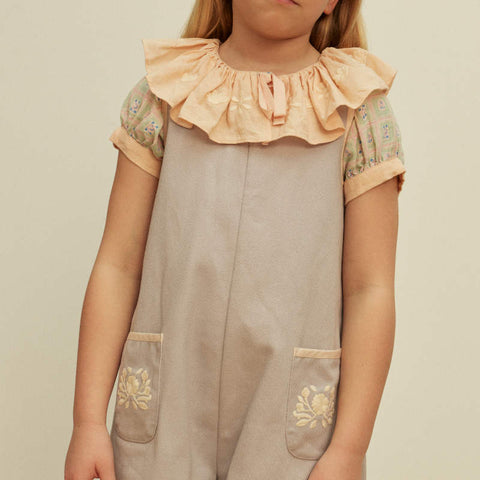 Apolina 2024AW Mia Dress - Almond - Kids Dress