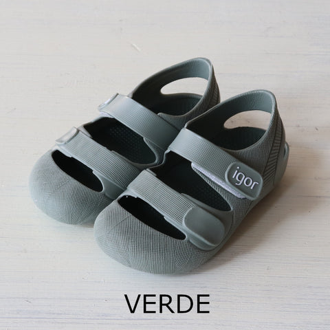 igor / Igor BONDI SOLID Kids Sandals Velcro 27-34 size (16.5-21cm) 