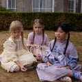 Apolina（アポリナ）2026AW WENDY STRUCTURED ORGANDIE MIDI SKIRT - VIOLET CRÈME -　キッズスカート.