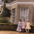 Apolina（アポリナ）2026AW WENDY STRUCTURED ORGANDIE MIDI SKIRT - VIOLET CRÈME -　キッズスカート.