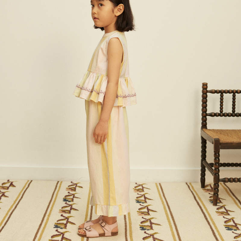 Apolina（アポリナ）2026SS WINI TROUSER SET - painters stripe