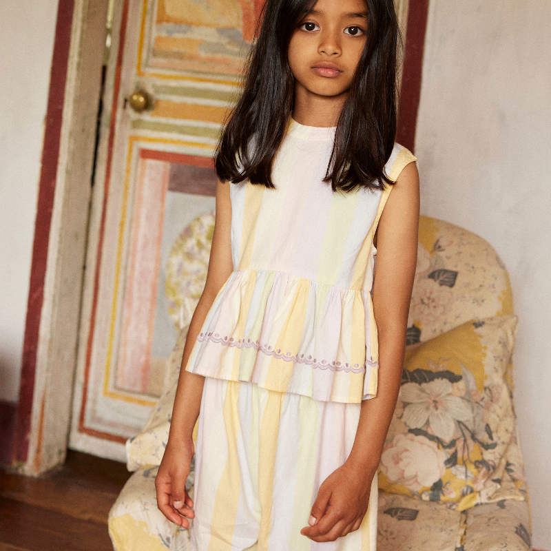 Apolina（アポリナ）2026SS WINI TROUSER SET - painters stripe