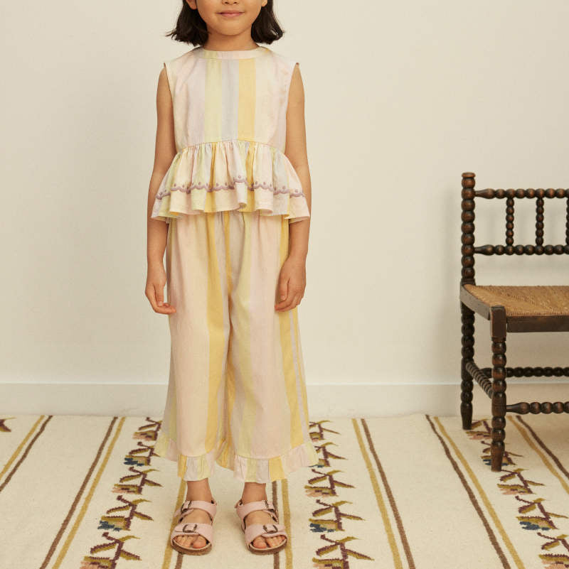 Apolina（アポリナ）2026SS WINI TROUSER SET - painters stripe