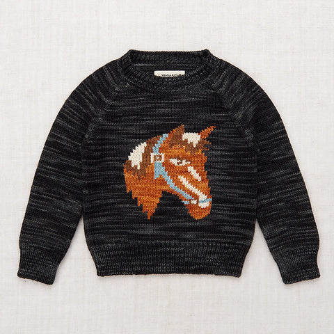 ・【D2】Misha&Puff（ミーシャアンドパフ）2024AW Yearling Sweater - Licorice- セーター