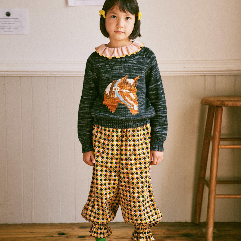 D2】Misha&Puff（ミーシャアンドパフ）2024AW Yearling Sweater - Licorice- セーター – LePuju