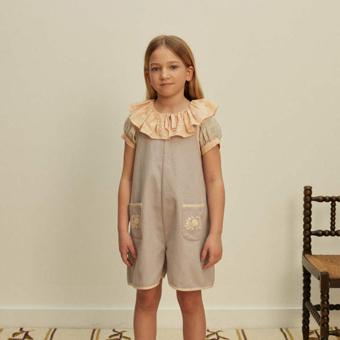 Apolina 2024AW Mia Dress - Almond - Kids Dress