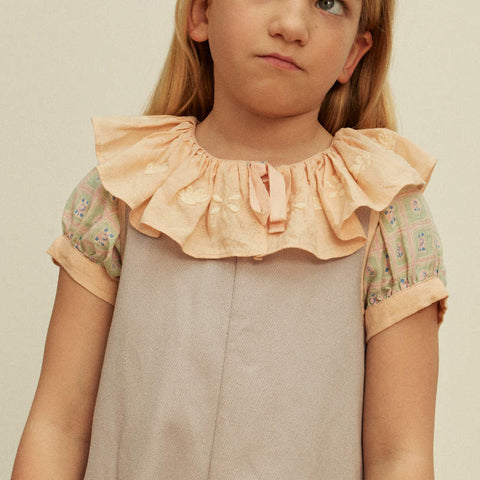 Apolina 2024AW Mia Dress - Almond - Kids Dress