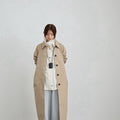 【2月上旬入荷次第お届けのご予約】anuke（アンヌーク） Soutiencollar Twill Coat 62710001.