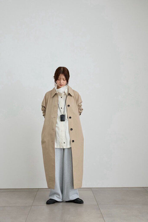 【2月上旬入荷次第お届けのご予約】anuke（アンヌーク） Soutiencollar Twill Coat 62710001.